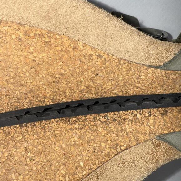 Birkenstock Papillo Gorpcore Wedge Sandal Sandcastle Nubuck Leather 40 - Picture 11 of 15